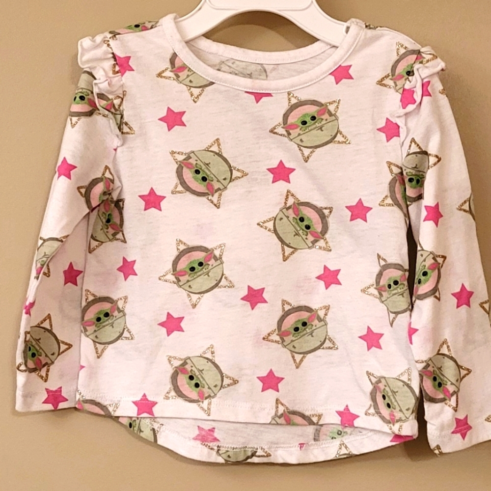 Star Wars Yoda long sleeved tee shirt